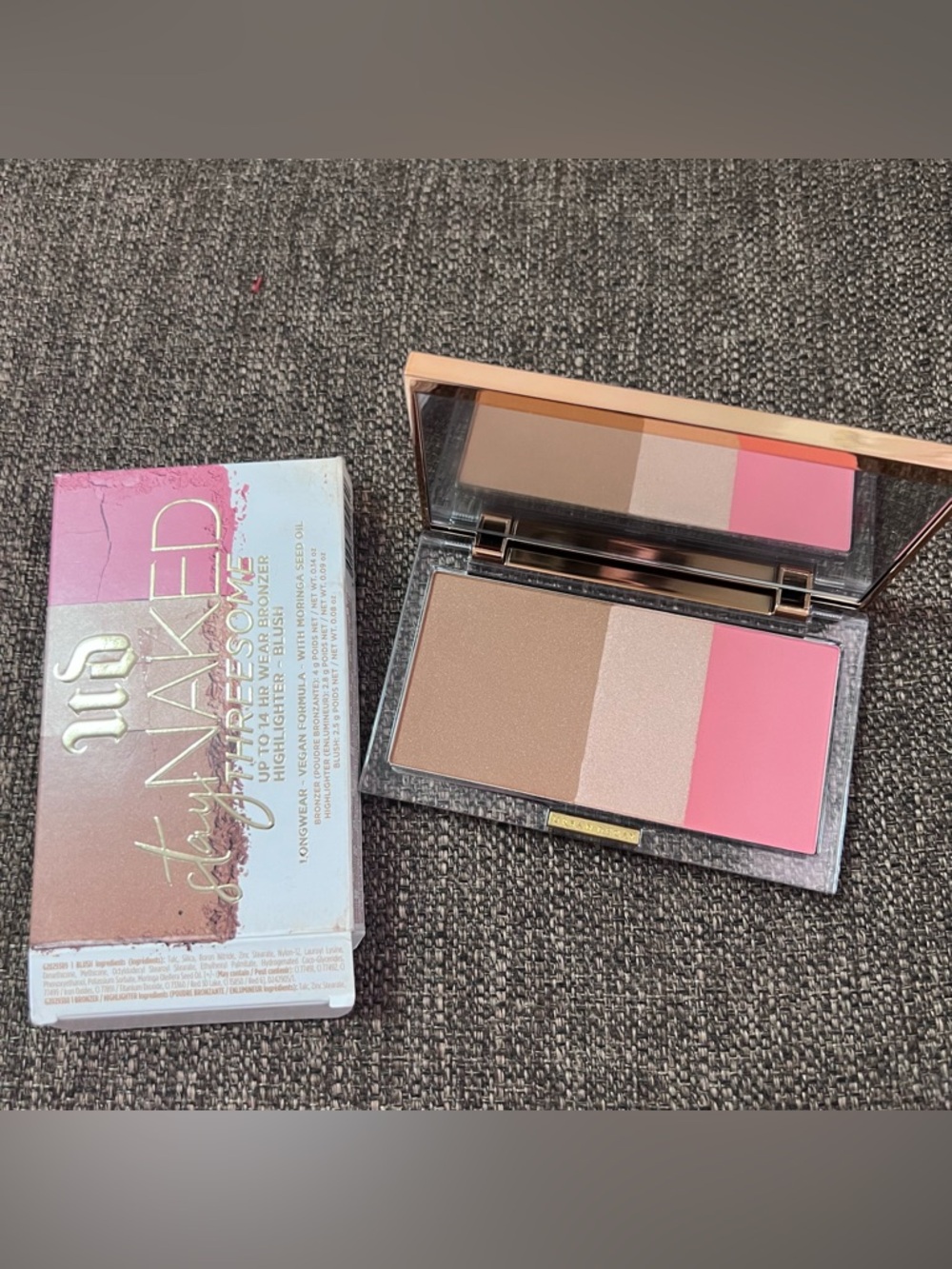 URBAN DECAY Stay Naked Threesome Blush Bronzer & Highlighter naked bundle of 2 - Picture 3 of 10